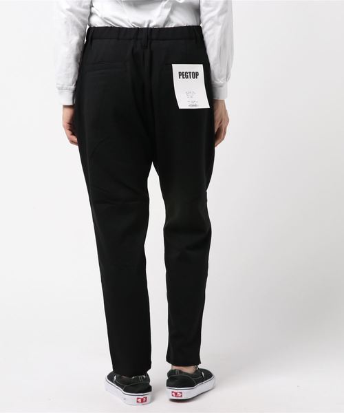 WEGO（ウィゴー）の「WEGO/起毛ストレッチペグトップスラックス（スラックス・メンズ・ブラック/キャメル・SMALL/MEDIUM/LARGE）」の3枚目の写真