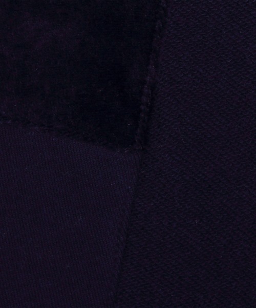 ８(eight)（エイト）の「ベロア 切替 長袖Tシャツ カットソー（Tシャツ/カットソー・メンズ・ブラック/ベージュ/ネイビー/グリーン/ワイン・MEDIUM/LARGE/X-LARGE）」の19枚目の写真