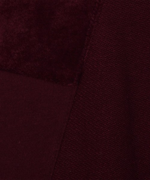 ８(eight)（エイト）の「ベロア 切替 長袖Tシャツ カットソー（Tシャツ/カットソー・メンズ・ブラック/ベージュ/ネイビー/グリーン/ワイン・MEDIUM/LARGE/X-LARGE）」の20枚目の写真