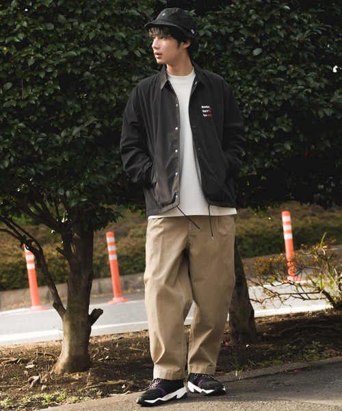 Champion（チャンピオン）の「【Champion(チャンピオン)】ツイルロゴバケットハット（ハット・メンズ・ブラック/ライトベージュ/パープル・FREE）」の18枚目の写真