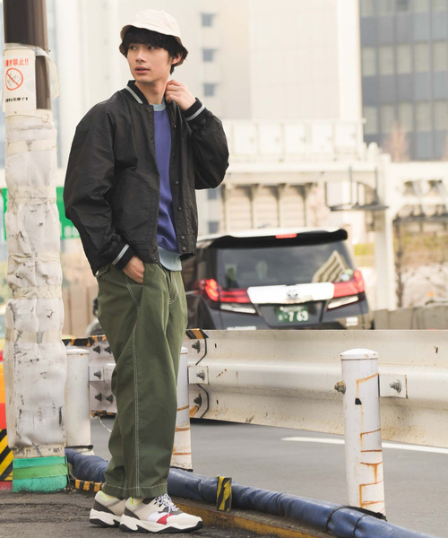 Champion（チャンピオン）の「【Champion(チャンピオン)】ツイルロゴバケットハット（ハット・メンズ・ブラック/ライトベージュ/パープル・FREE）」の17枚目の写真