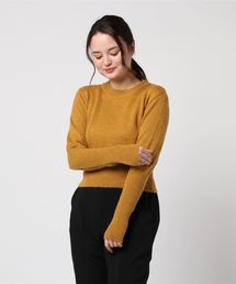Lepidos レピドス / Lepi FITTED KNIT TOP フィットニットソー セーター
