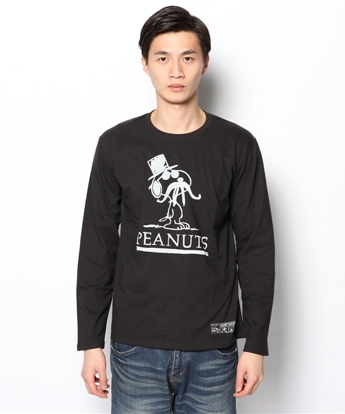 BEAMS T(ビームスティー)の「【SPECIAL PRICE】PEANUTS×BEAMS T / MUSTA LS(Tシャツ/カットソー・メンズ・ホワイト/ブラック・X-SMALL/SMALL/MEDIUM/LARGE)」の11枚目の写真
