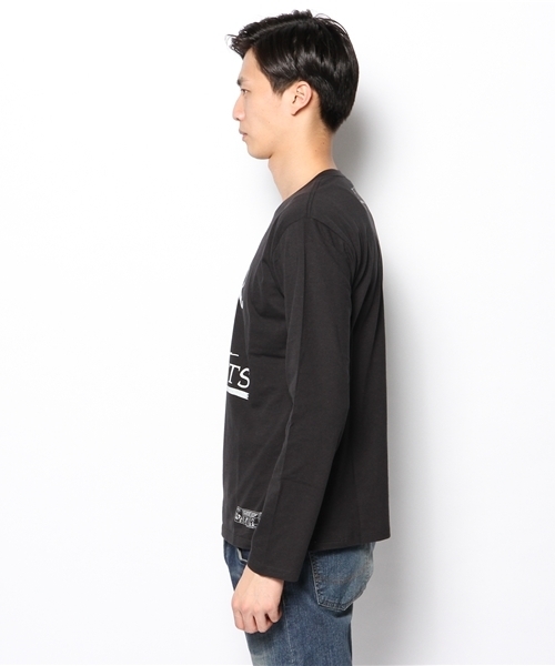 BEAMS T(ビームスティー)の「【SPECIAL PRICE】PEANUTS×BEAMS T / MUSTA LS(Tシャツ/カットソー・メンズ・ホワイト/ブラック・X-SMALL/SMALL/MEDIUM/LARGE)」の12枚目の写真