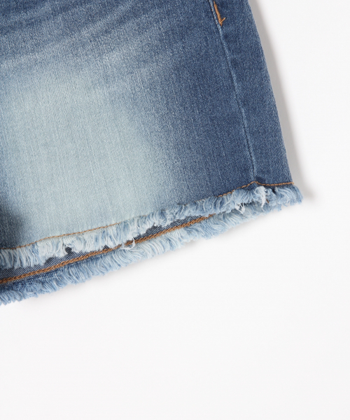 GLOBAL WORK（グローバルワーク）の「【キッズ】デニムコンパクトショーツ/821241（その他パンツ・キッズ・ネイビー/ブルー・SMALL/MEDIUM/LARGE/X-LARGE/XX-LARGE）」の7枚目の写真