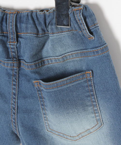 GLOBAL WORK（グローバルワーク）の「【キッズ】デニムコンパクトショーツ/821241（その他パンツ・キッズ・ネイビー/ブルー・SMALL/MEDIUM/LARGE/X-LARGE/XX-LARGE）」の9枚目の写真