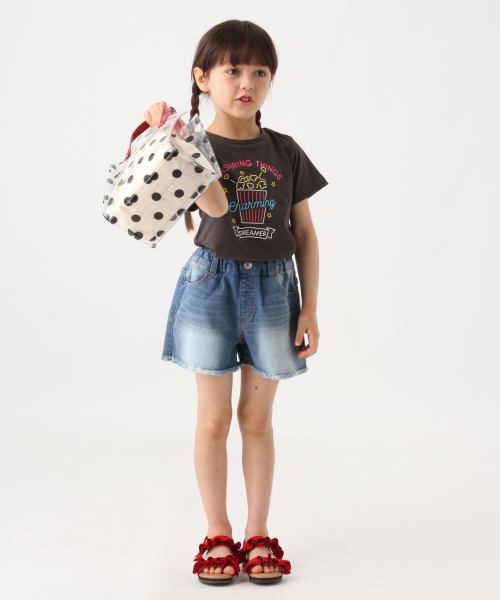 GLOBAL WORK（グローバルワーク）の「【キッズ】デニムコンパクトショーツ/821241（その他パンツ・キッズ・ネイビー/ブルー・SMALL/MEDIUM/LARGE/X-LARGE/XX-LARGE）」の11枚目の写真