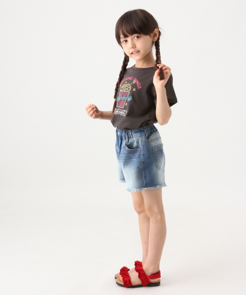 GLOBAL WORK（グローバルワーク）の「【キッズ】デニムコンパクトショーツ/821241（その他パンツ・キッズ・ネイビー/ブルー・SMALL/MEDIUM/LARGE/X-LARGE/XX-LARGE）」の12枚目の写真