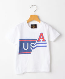 SHIPS | SUNNY SPORTS:【SHIPS KIDS別注】アシンメトリー TEE(110～150cm)(Tシャツ/カットソー)
