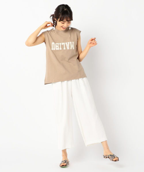 NOLLEY’S（ノーリーズ）の「[新色追加]インゴムイージーパンツ（その他パンツ・レディース・チャコールグレー/ベージュ/オフホワイト/オリーブ/ブラウン/ブラック/カーキ・38/36）」の14枚目の写真
