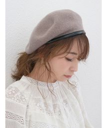 Ungrid | パイピングベレー帽(ハンチング/ベレー帽)