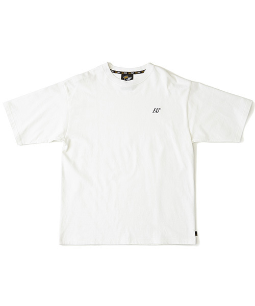 FAT（エフエイティー）の「NAMETAG（Tシャツ/カットソー・メンズ・ホワイト/ブラック/ネイビー/グリーン/ワイン・SKINNY(L)/FAT(XL)/JUMBO(XXL)/TITCH(M)）」の3枚目の写真