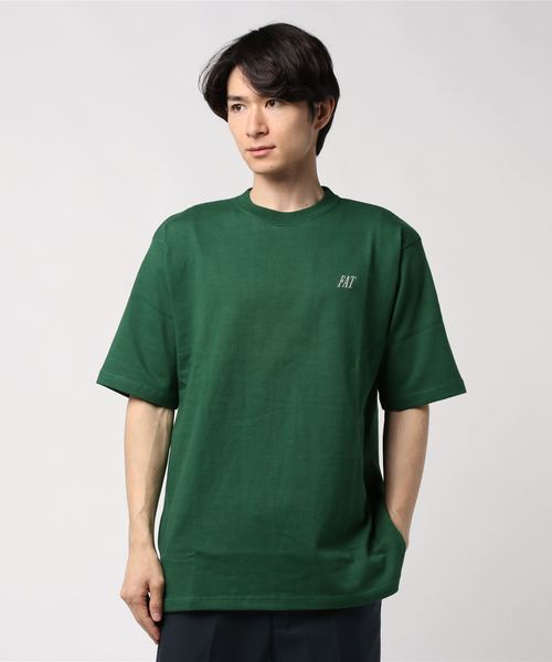 FAT（エフエイティー）の「NAMETAG（Tシャツ/カットソー・メンズ・ホワイト/ブラック/ネイビー/グリーン/ワイン・SKINNY(L)/FAT(XL)/JUMBO(XXL)/TITCH(M)）」の10枚目の写真