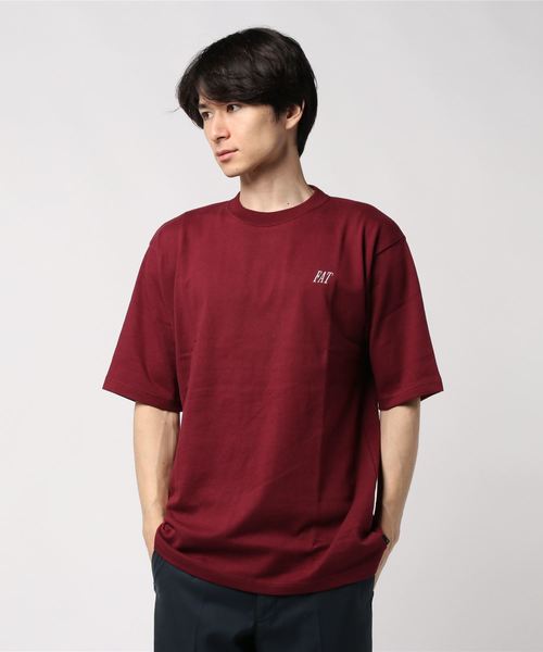 FAT（エフエイティー）の「NAMETAG（Tシャツ/カットソー・メンズ・ホワイト/ブラック/ネイビー/グリーン/ワイン・SKINNY(L)/FAT(XL)/JUMBO(XXL)/TITCH(M)）」の12枚目の写真