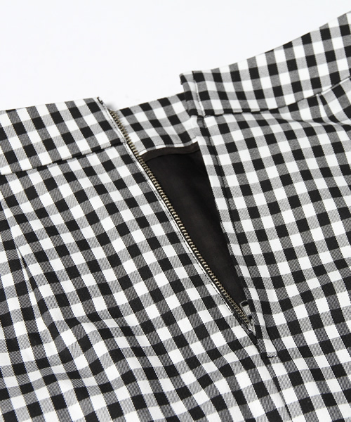 SHIPS for women(シップスフォーウィメン)の「★ギンガムチェック タイトスカート(スカート・レディース・ネイビー/ブラック・36/38)」の9枚目の写真