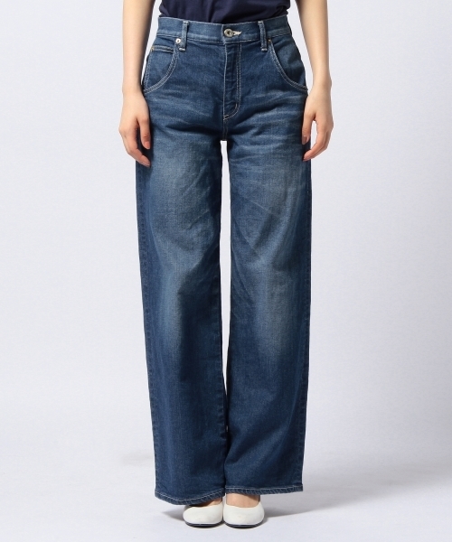 Another Edition（アナザーエディション）の「AE DENIM BAGGY PT #（デニムパンツ・レディース・ターコイズブルー/コバルトブルー・SMALL/MEDIUM）」の7枚目の写真