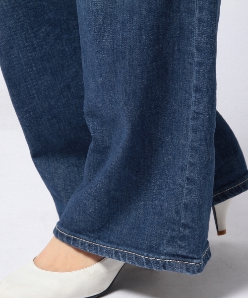 Another Edition（アナザーエディション）の「AE DENIM BAGGY PT #（デニムパンツ・レディース・ターコイズブルー/コバルトブルー・SMALL/MEDIUM）」の14枚目の写真