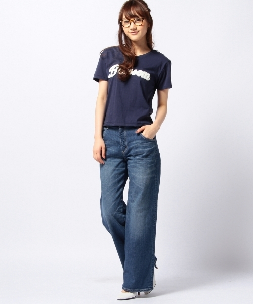 Another Edition（アナザーエディション）の「AE DENIM BAGGY PT #（デニムパンツ・レディース・ターコイズブルー/コバルトブルー・SMALL/MEDIUM）」の4枚目の写真