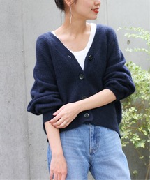 JOURNAL STANDARD relume（ジャーナルスタンダード　レリューム）の「ファーニットVネックカーディガン◆（カーディガン/ボレロ・レディース）」
