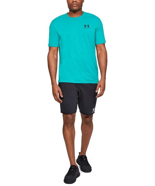 UNDER ARMOUR（アンダーアーマー）の「UAスポーツスタイル レフトチェストショートスリーブ(トレーニング/Tシャツ/MEN)（Tシャツ/カットソー・メンズ・ブルーグリーン/ブラック×ブラック/ヘザーグレー/ホワイト/ネイビー/レッド系その他・SM/XL/LG/MD/XXL）」の9枚目の写真