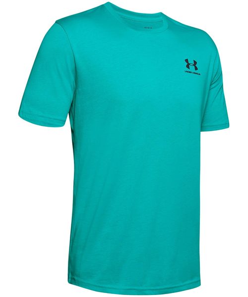 UNDER ARMOUR（アンダーアーマー）の「UAスポーツスタイル レフトチェストショートスリーブ(トレーニング/Tシャツ/MEN)（Tシャツ/カットソー・メンズ・ブルーグリーン/ブラック×ブラック/ヘザーグレー/ホワイト/ネイビー/レッド系その他・SM/XL/LG/MD/XXL）」の10枚目の写真