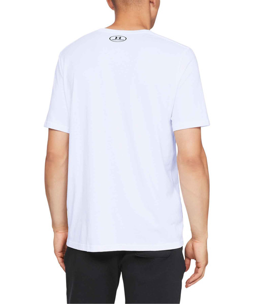 UNDER ARMOUR（アンダーアーマー）の「UAスポーツスタイル レフトチェストショートスリーブ(トレーニング/Tシャツ/MEN)（Tシャツ/カットソー・メンズ・ブルーグリーン/ブラック×ブラック/ヘザーグレー/ホワイト/ネイビー/レッド系その他・SM/XL/LG/MD/XXL）」の14枚目の写真