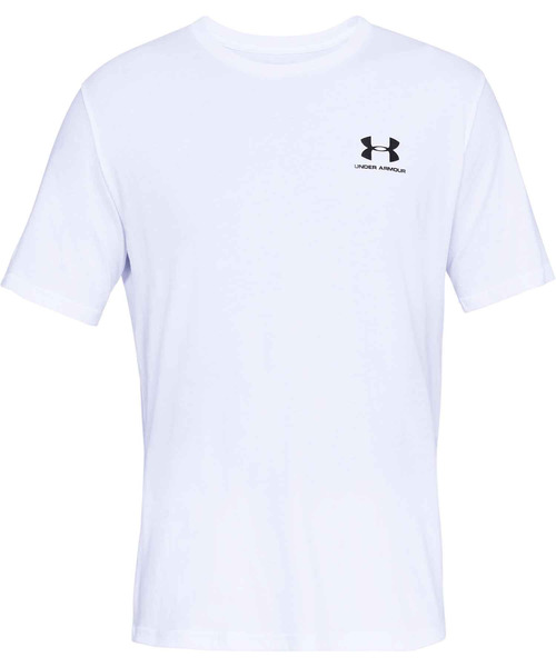 UNDER ARMOUR（アンダーアーマー）の「UAスポーツスタイル レフトチェストショートスリーブ(トレーニング/Tシャツ/MEN)（Tシャツ/カットソー・メンズ・ブルーグリーン/ブラック×ブラック/ヘザーグレー/ホワイト/ネイビー/レッド系その他・SM/XL/LG/MD/XXL）」の19枚目の写真