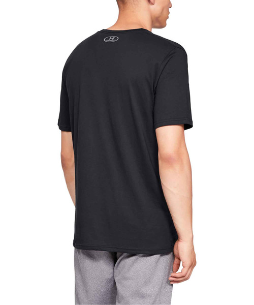 UNDER ARMOUR（アンダーアーマー）の「UAスポーツスタイル レフトチェストショートスリーブ(トレーニング/Tシャツ/MEN)（Tシャツ/カットソー・メンズ・ブルーグリーン/ブラック×ブラック/ヘザーグレー/ホワイト/ネイビー/レッド系その他・SM/XL/LG/MD/XXL）」の17枚目の写真