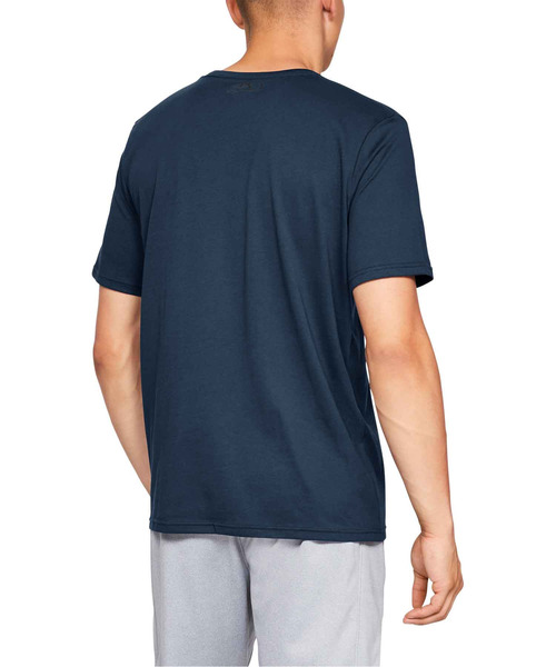 UNDER ARMOUR（アンダーアーマー）の「UAスポーツスタイル レフトチェストショートスリーブ(トレーニング/Tシャツ/MEN)（Tシャツ/カットソー・メンズ・ブルーグリーン/ブラック×ブラック/ヘザーグレー/ホワイト/ネイビー/レッド系その他・SM/XL/LG/MD/XXL）」の21枚目の写真