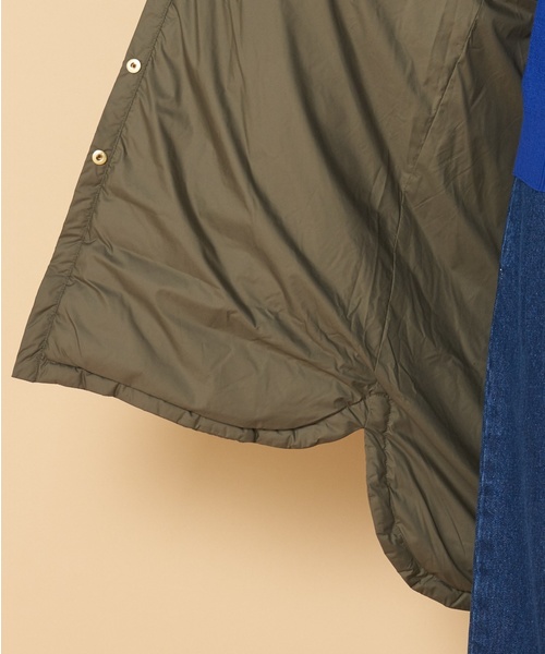 Traditional Weatherwear(トラディショナルウェザーウェア)の「Traditional Weatherwear: ARKLEY LONG インナーダウン(ダウンジャケット/コート・レディース・ブラック/アイボリー/カーキ・34/36)」の5枚目の写真