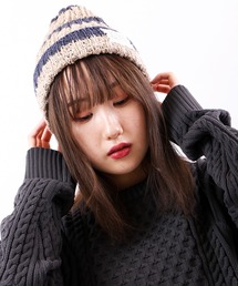 ARGYLL AND BUTE（アーガイルアンドビュート）の「SI Original ハンドメイド  ニットキャップ（ニットキャップ/ビーニー）」