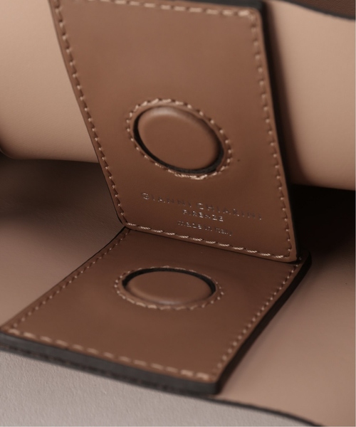 La TOTALITE（ラトータリテ）の「【GIANNI CHIARINI/ジャンニ・キリアーニ】 GCトートBAG（トートバッグ・レディース・ブラック/ベージュ・FREE）」の10枚目の写真