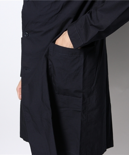 WEGO（ウィゴー）の「WEGO/チェスターシャツコート（チェスターコート・メンズ・ブラック/カーキ/ネイビー・LARGE/MEDIUM）」の5枚目の写真