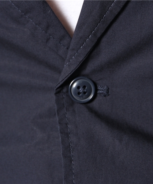 WEGO（ウィゴー）の「WEGO/チェスターシャツコート（チェスターコート・メンズ・ブラック/カーキ/ネイビー・LARGE/MEDIUM）」の7枚目の写真