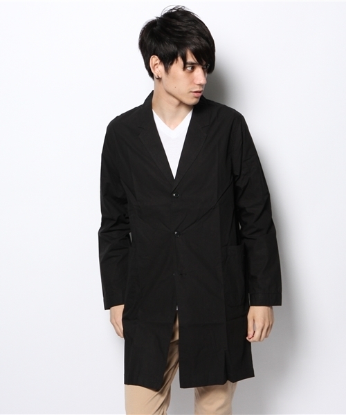 WEGO（ウィゴー）の「WEGO/チェスターシャツコート（チェスターコート・メンズ・ブラック/カーキ/ネイビー・LARGE/MEDIUM）」の12枚目の写真