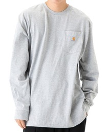 Carhartt(カーハート) / K126 オーバーサイズ ポケット付き ロンT Long Sleeve Workwear Pocket T-Shirt カットソー USサイズ ロングスリーブTシャツ