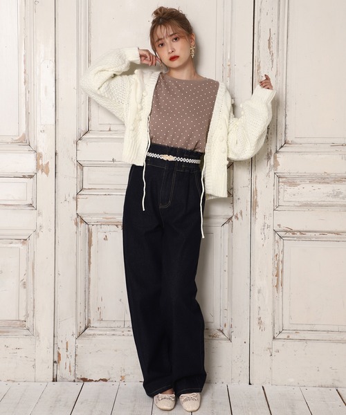 one after another NICE CLAUP(ワンアフターアナザーナイスクラップ)の「サーマルロングスリーブTシャツ (パック入り)(Tシャツ/カットソー・レディース・ホワイト/アイボリー/モカ/ホワイト系その他・FREE)」の8枚目の写真
