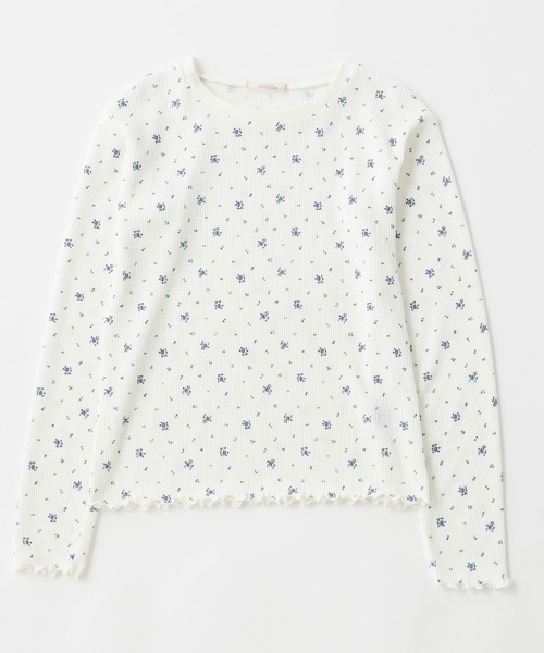 one after another NICE CLAUP(ワンアフターアナザーナイスクラップ)の「サーマルロングスリーブTシャツ (パック入り)(Tシャツ/カットソー・レディース・ホワイト/アイボリー/モカ/ホワイト系その他・FREE)」の13枚目の写真