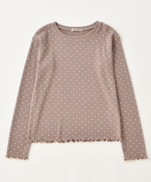 one after another NICE CLAUP(ワンアフターアナザーナイスクラップ)の「サーマルロングスリーブTシャツ (パック入り)(Tシャツ/カットソー・レディース・ホワイト/アイボリー/モカ/ホワイト系その他・FREE)」の9枚目の写真