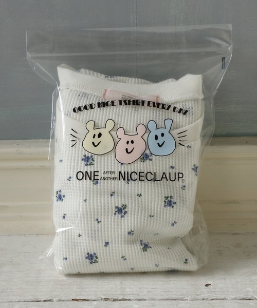 one after another NICE CLAUP(ワンアフターアナザーナイスクラップ)の「サーマルロングスリーブTシャツ (パック入り)(Tシャツ/カットソー・レディース・ホワイト/アイボリー/モカ/ホワイト系その他・FREE)」の15枚目の写真