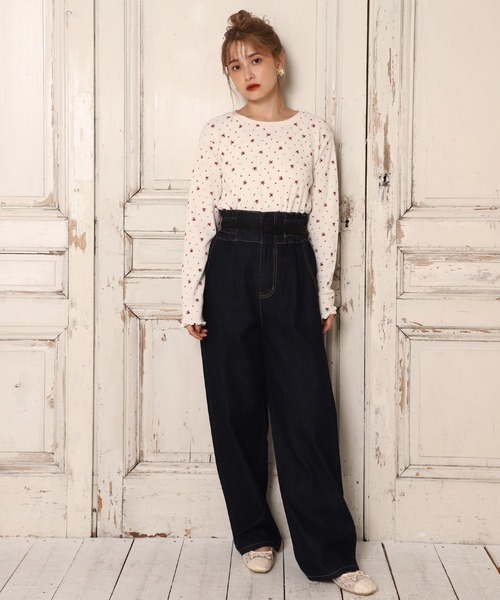 one after another NICE CLAUP(ワンアフターアナザーナイスクラップ)の「サーマルロングスリーブTシャツ (パック入り)(Tシャツ/カットソー・レディース・ホワイト/アイボリー/モカ/ホワイト系その他・FREE)」の19枚目の写真