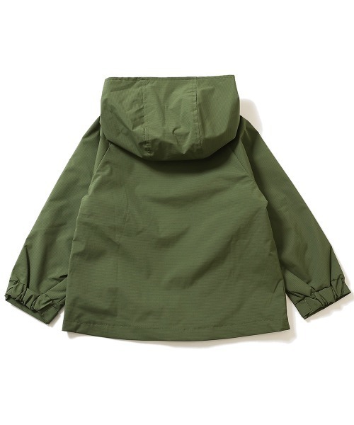 devirock（デビロック）の「ウインドブレーカー（ナイロンジャケット・キッズ・ブラック/ダークオリーブ/バイオレット/ダークベージュ/ダークオレンジ・150cm/160cm/120cm/130cm/140cm/110cm/100cm）」の13枚目の写真