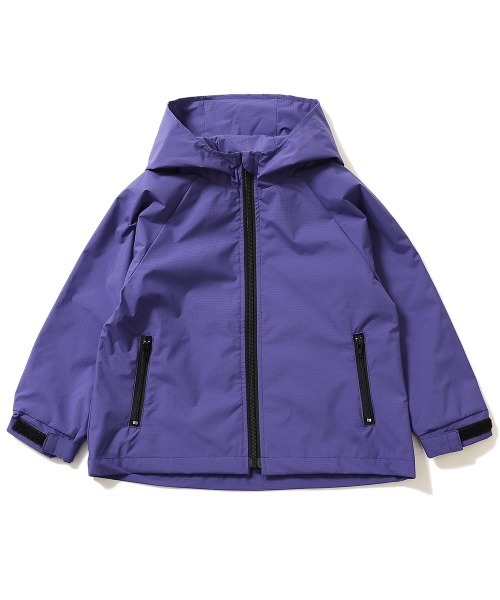 devirock（デビロック）の「ウインドブレーカー（ナイロンジャケット・キッズ・ブラック/ダークオリーブ/バイオレット/ダークベージュ/ダークオレンジ・150cm/160cm/120cm/130cm/140cm/110cm/100cm）」の17枚目の写真
