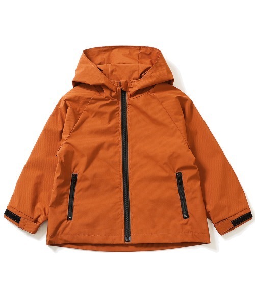 devirock（デビロック）の「ウインドブレーカー（ナイロンジャケット・キッズ・ブラック/ダークオリーブ/バイオレット/ダークベージュ/ダークオレンジ・150cm/160cm/120cm/130cm/140cm/110cm/100cm）」の18枚目の写真