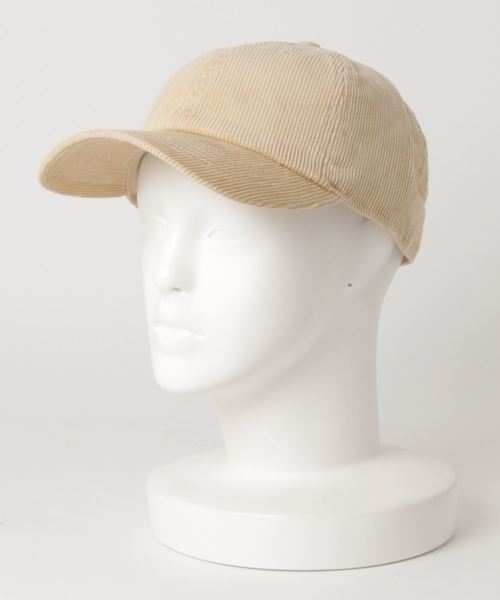 newhattan（ニューハッタン）の「【NEWHATTAN/ニューハッタン】（UN）コーデュロイ キャップ（キャップ・メンズ・ピンク/グリーン/タン/マルーン/ブラック/ベージュ/ネイビー/ブラウン/グレー・FREE）」の5枚目の写真