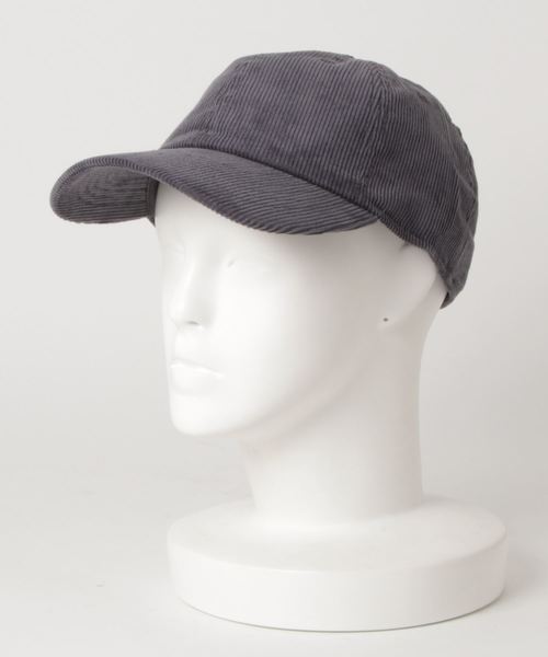newhattan（ニューハッタン）の「【NEWHATTAN/ニューハッタン】（UN）コーデュロイ キャップ（キャップ・メンズ・ピンク/グリーン/タン/マルーン/ブラック/ベージュ/ネイビー/ブラウン/グレー・FREE）」の3枚目の写真