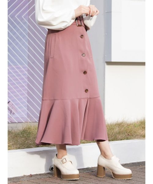 dazzlin（ダズリン）の「ラッフルマーメイドマキシスカート