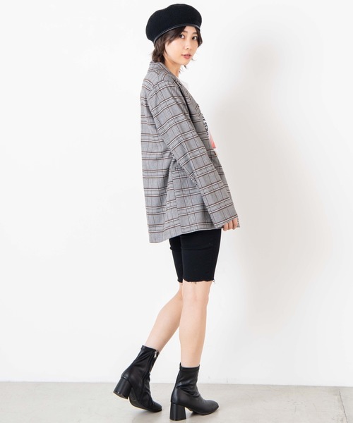 WEGO（ウィゴー）の「WEGO/ハーフスキニーパンツ（チノパンツ・レディース・ブラック・FREE）」の4枚目の写真