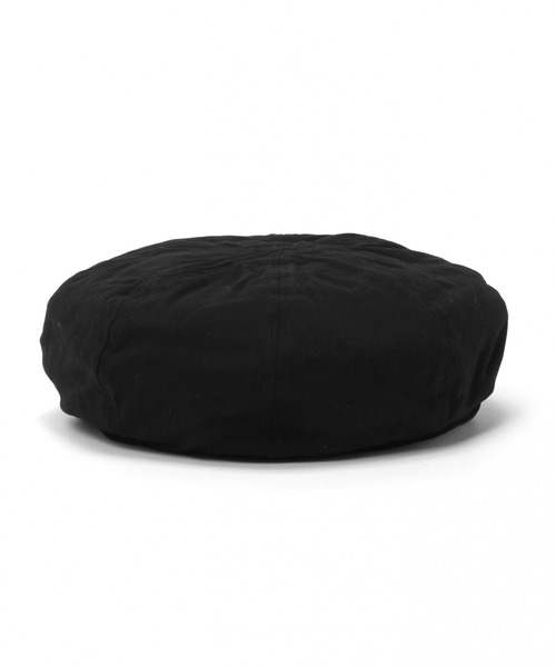 LAKOLE（ラコレ）の「ツイルベレー帽 / LAKOLE（ハンチング/ベレー帽・レディース・ブラック/ベージュ/ブルー・FREE）」の4枚目の写真