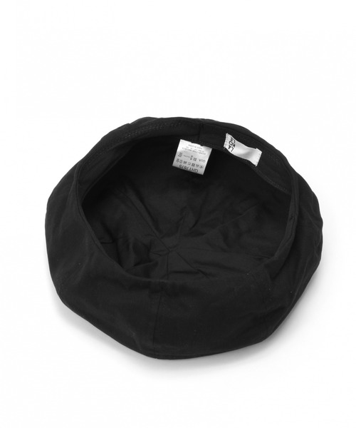 LAKOLE（ラコレ）の「ツイルベレー帽 / LAKOLE（ハンチング/ベレー帽・レディース・ブラック/ベージュ/ブルー・FREE）」の5枚目の写真